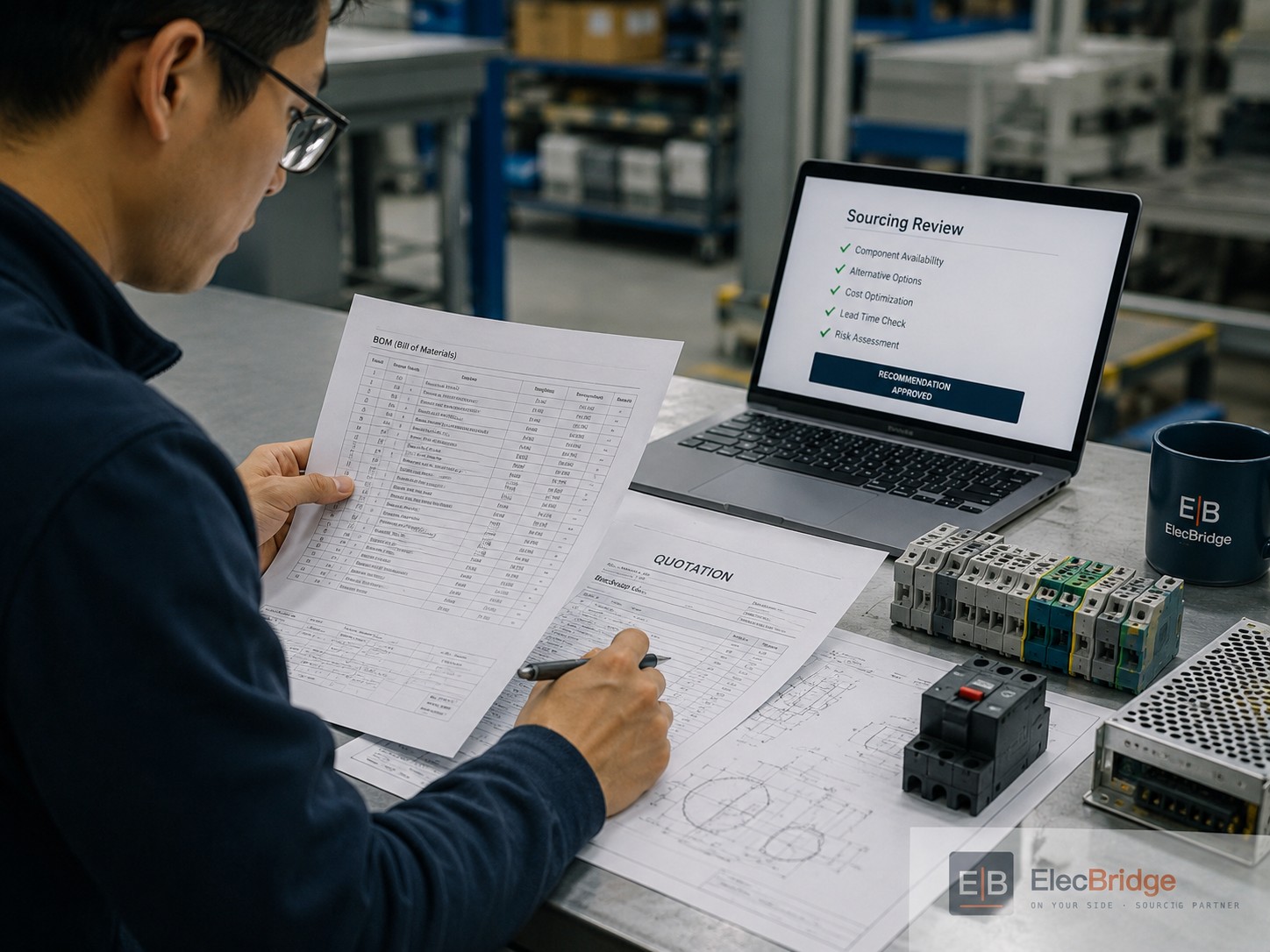 Free sourcing check - ElecBridge
